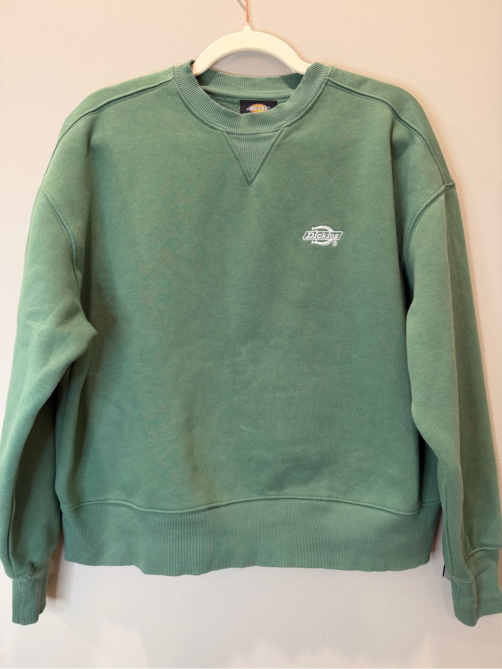 Dickies Women's Crewneck Sweatshirt in Sage Green